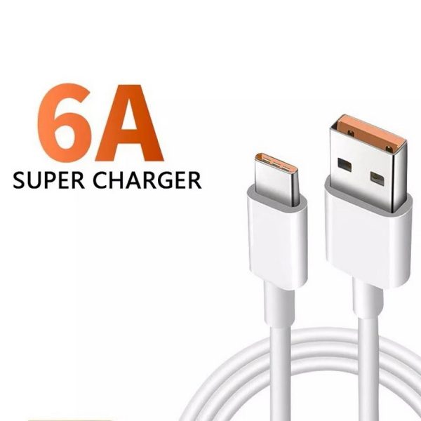کابل شارژ USB به USB-C شیائومی فست شارژ مدل Mi Turbo اورجینال با طول 1 متر