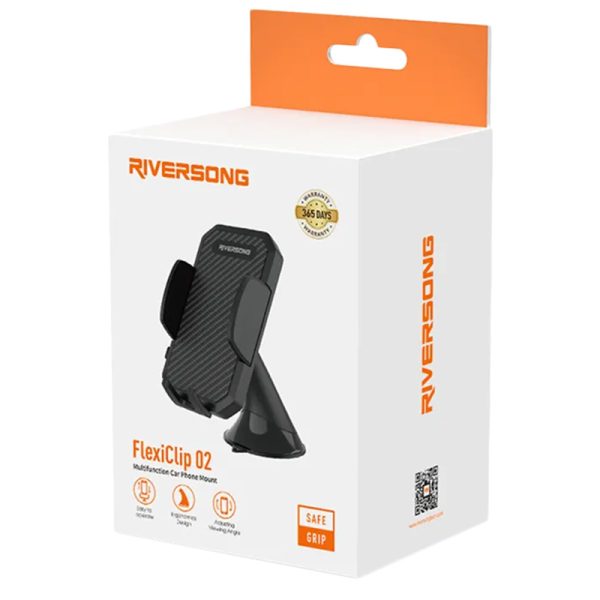 پایه نگهدارنده گوشی موبایل ریورسانگ Riversong مدل FlexiClip 02 CH21