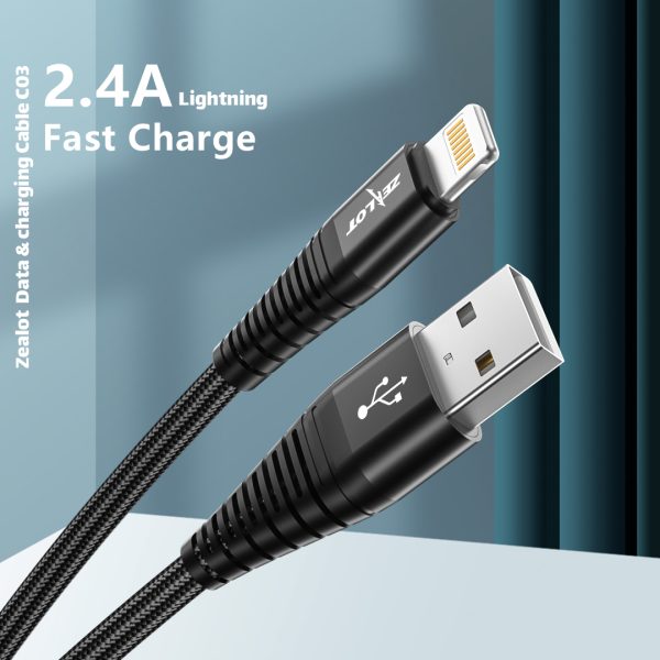 کابل تبدیل USB به لایتنینگ زیلوت