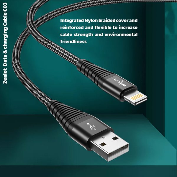 کابل تبدیل USB به لایتنینگ زیلوت