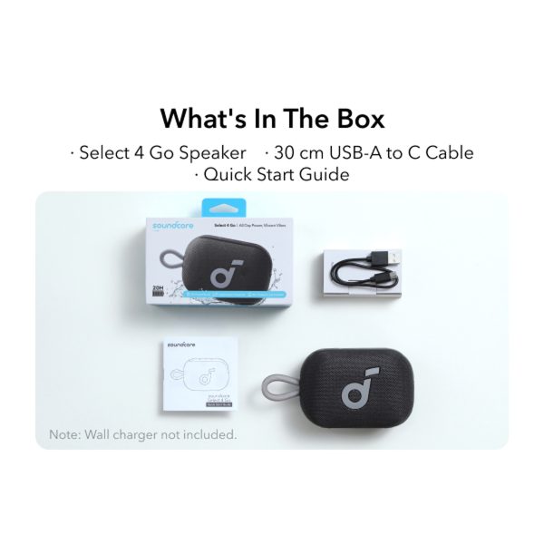 اسپیکر بلوتوثی انکر مدل Soundcore Select 4 Go A31X11B1