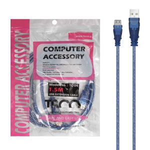 کابل افزایش طول USB تسکو مدل TC 04 با طول 1.5 متر