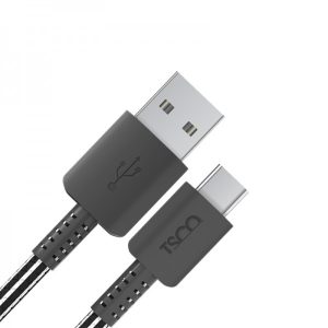 کابل تبدیل USB به تایپ سی تسکو مدل TCC 302 با طول یک متر