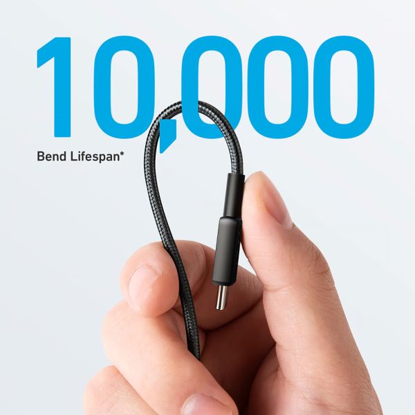 کابل تبدیل USB-C به USB-C انکر مدل A81F5H21 طول 0.9 متر