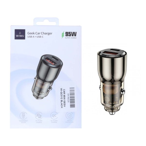 شارژر فندکی 95 وات ویوو مدل WI-QC012