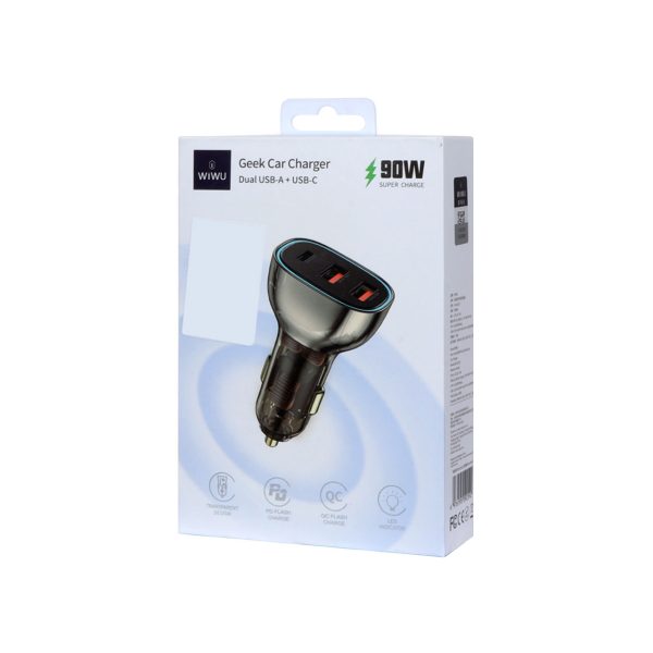 شارژر فندکی 90 وات ویوو مدل QC013