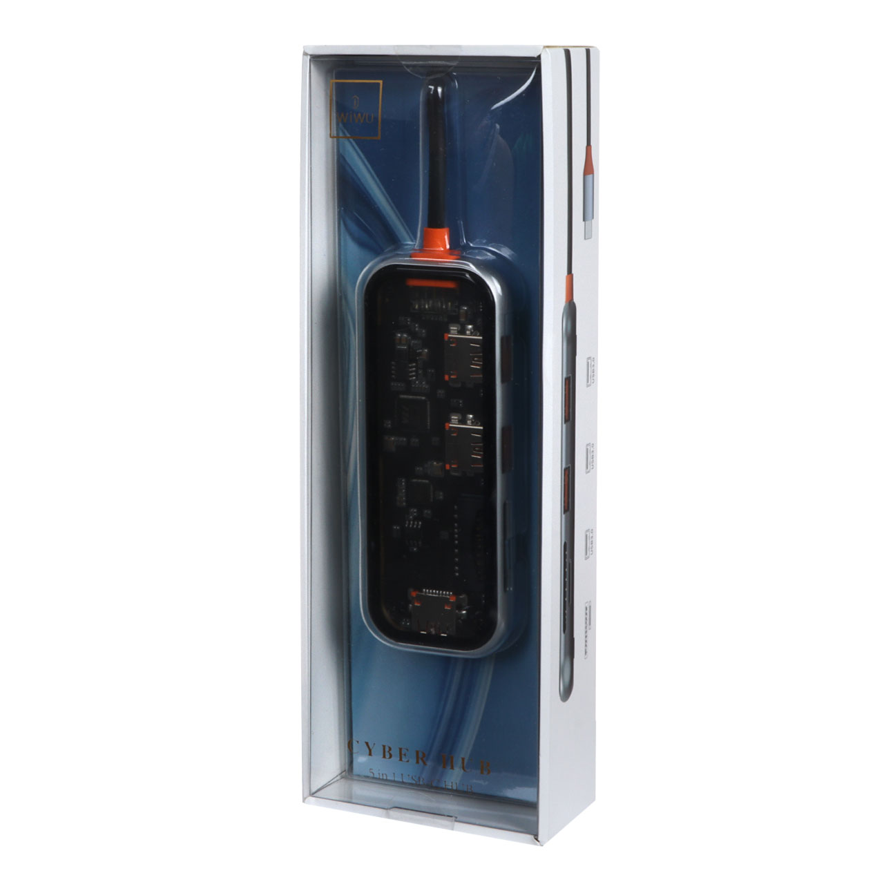 هاب 5 پورت تایپ سی ویوو مدل New Cyber CB005