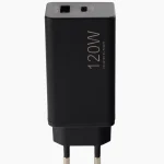 شارژر دو پورت 120 وات شیائومی با کابل تایپ سی - اورجینال