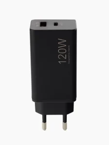 شارژر دو پورت 120 وات شیائومی با کابل تایپ سی - اورجینال